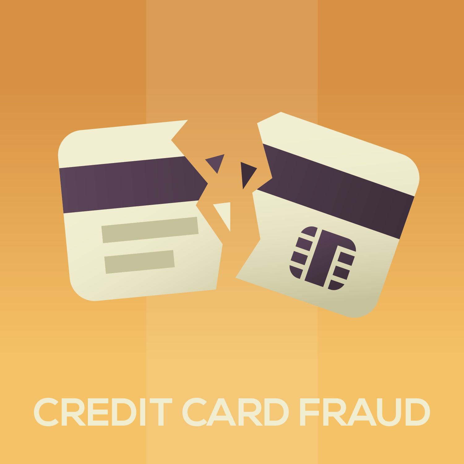 Credit card fraud button