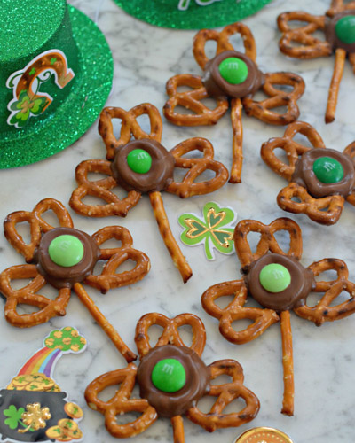 Shamrock Pretzels