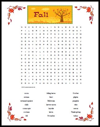 Fall_Word_Search