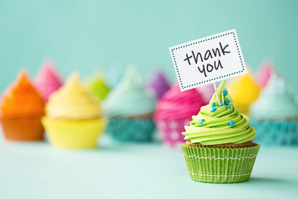 Thank You Cupcakes